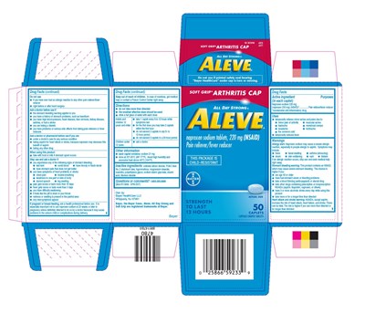 Aleve Caplets - 50 Count Soft Grip Arthritis Cap Carton.jpg PDP - Aleve Caplets 50 Count Soft Grip Arthritis Cap Carton